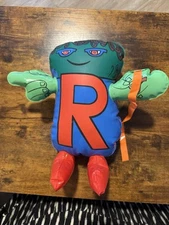 1993 The Letter People Inflatable Huggable Mr. R "Ripping Rubber Bands"