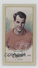 2009-10 Upper Deck Champ's Mini Red Back Gordie Howe #236 HOF 2r7