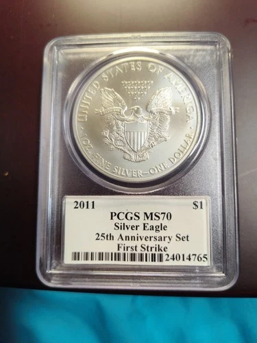 Photo of a 2011 American Silver Eagle from an eBay listing that sold on Jul 23, 2026