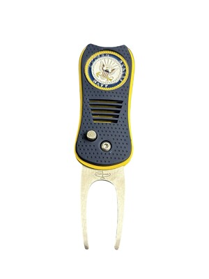 US Navy Team Golf Switchblade Golf Divot Tool Officially Licensed Brand New