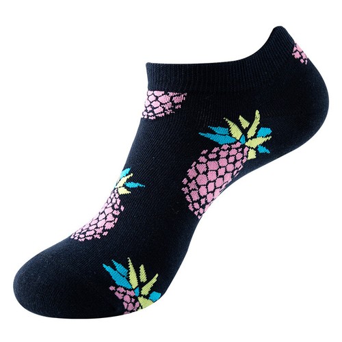 Women Men Low Cut Socks High Quality Fruit Creactive Harajuku Short Ankle Socks - Picture 41 of 44