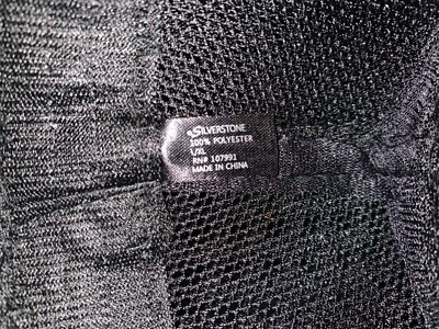 Silverstone Men's Fedora Silver Grey Hat Mesh Top Casual Business