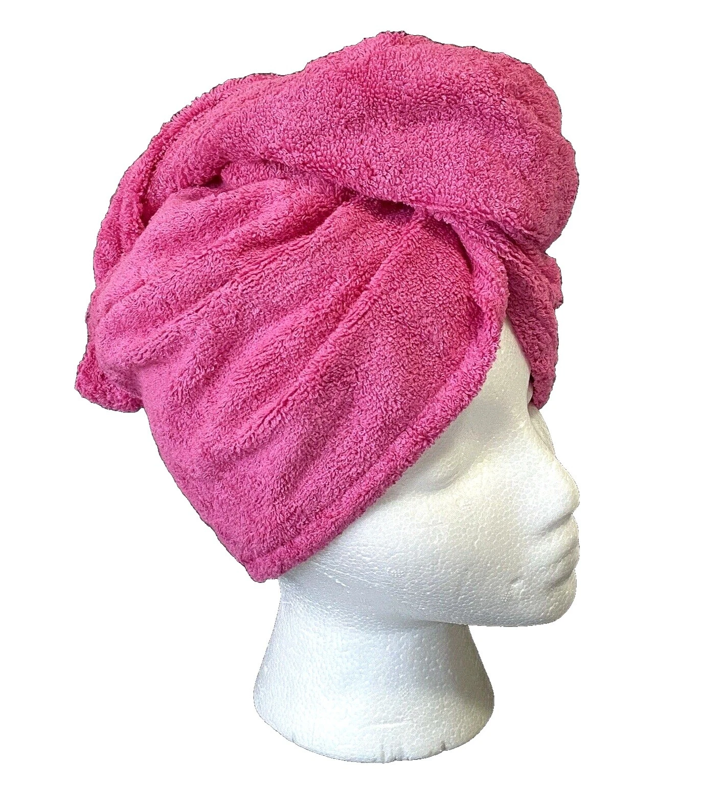 Solid Pattern 100% Cotton Hair Towels