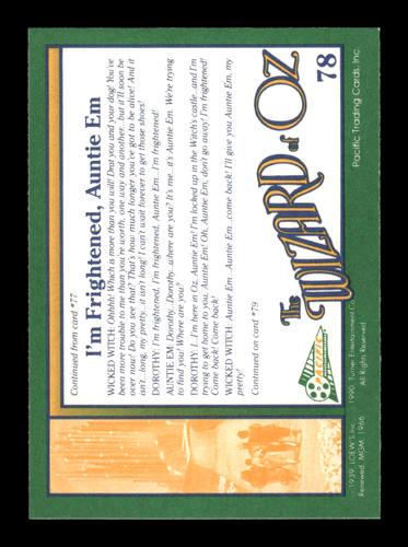 1990 Pacific The Wizard of Oz Trading Cards #1-110 ~ Choose Your Card - Picture 156 of 220