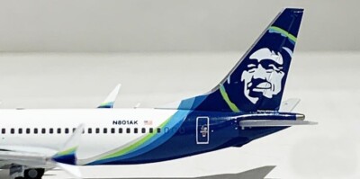 B737 MAX 8 ALASKA AIRLINES REG: N801AK - GEMINI JETS GJASA2273 1