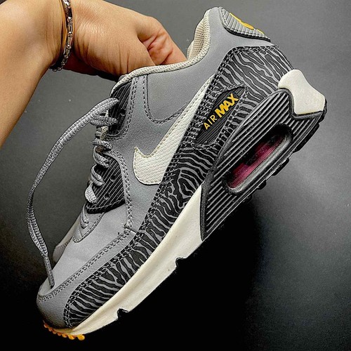 Nike Air max 90 grey magenta yellow | eBay