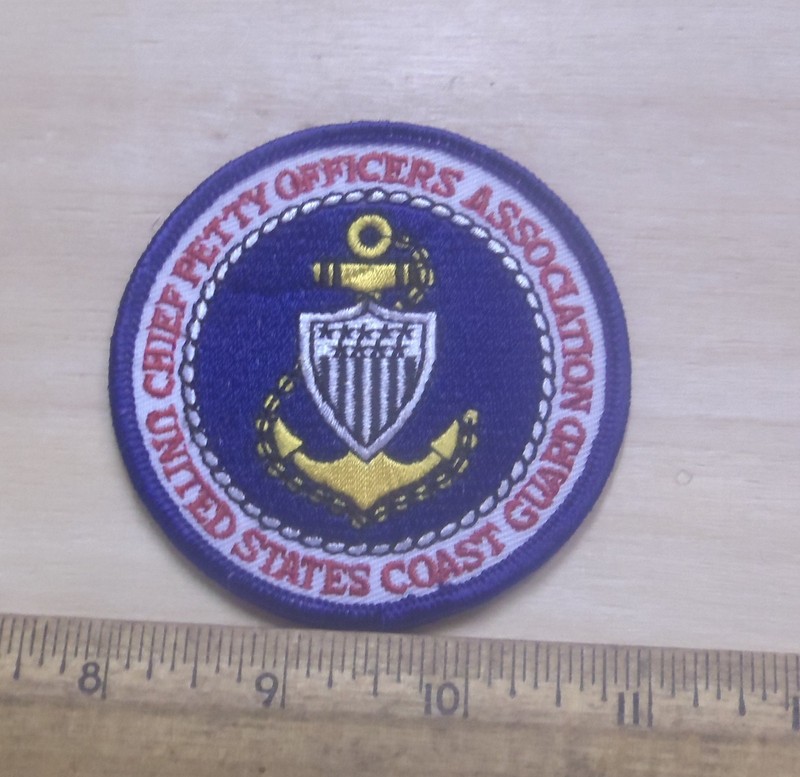 US Coast Guard - Chief Petty Officers Association Embroidered Patch