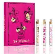 VIVA LA JUICY + SUCRE + GOLD COUTURE for Women 3 pcs GIFT SET 0.33 oz EDP Spray