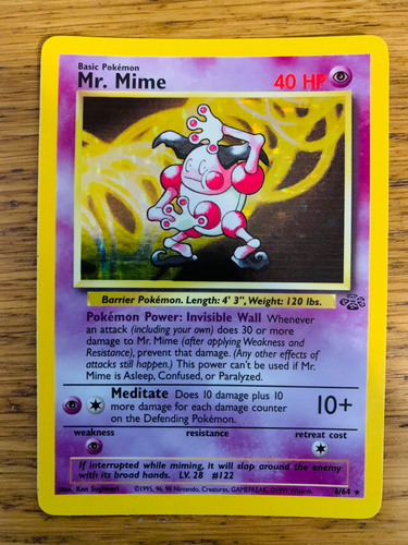 Mr Mime (6/64) Holo Dschungel Set Pokémonkarte! SCHNELL & KOSTENLOS P&P! - Bild 24 von 90