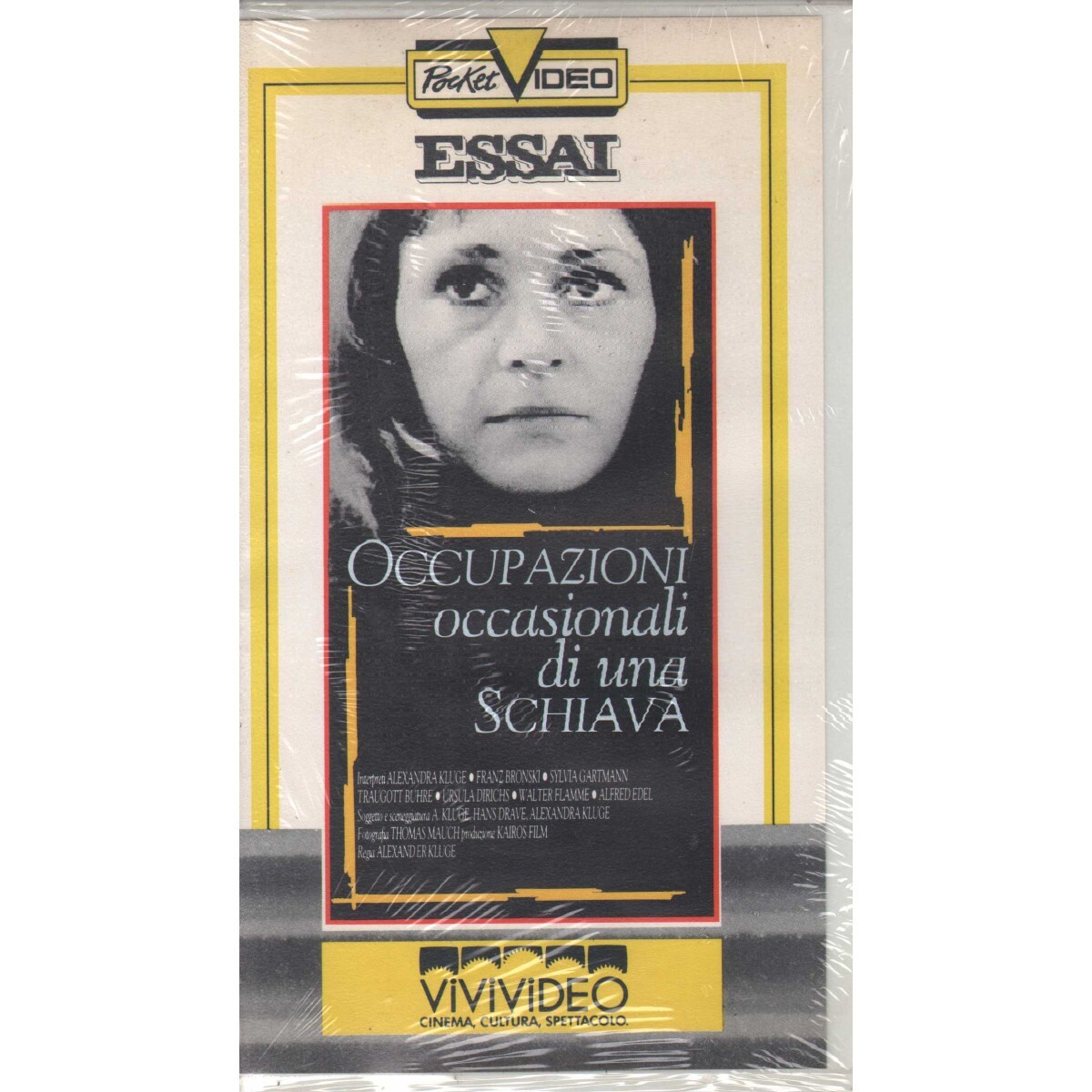 Alexander Kluge Univideo VHS Slave Occasions - DKVS007005