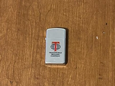 Vintage Zippo Lighter - Transworld Drilling Company - Works Great