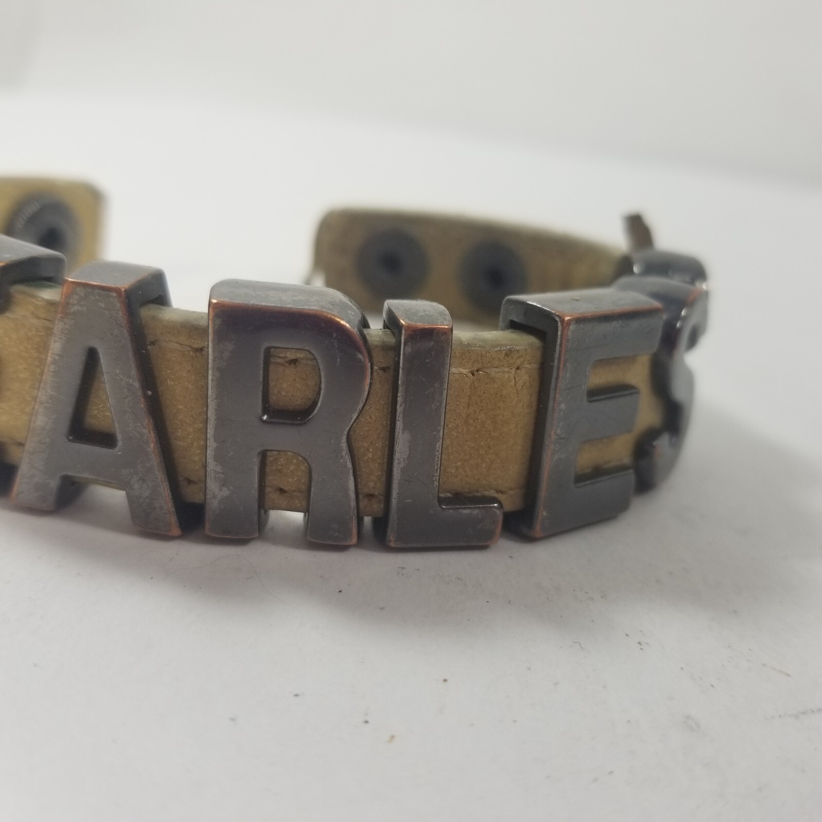 BCBGeneration Bracelets Snap Cuff FEARLESS Slide … - image 3