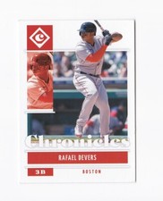 2022 Panini Chronicles #46 Rafael Devers Boston Red Sox