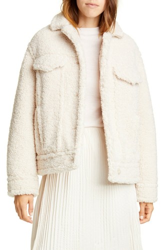 NWT Vince Teddy Sherpa Jacket Coat 