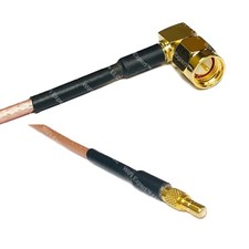 RG316 SMA MALE ANGLE to SSMB Male RF Cable Rapid-SHIP LOT