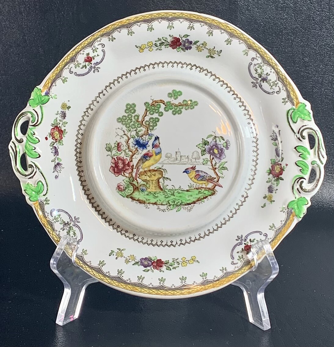 スポードCopeland アンティークプレート4枚 English Copeland Spode