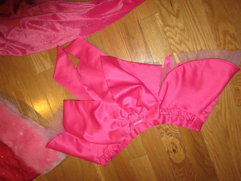 4 piezas De colección Victoria Secret Sexy Pequeña Cosa Santa Bebé Sudadera con Capucha Sombrero Falda Brillante L Foto 3 de 4