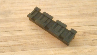 Micro Shots Rail to Nerf Rail Adapter (3-Slots) for Nerf MicroShots Blasters