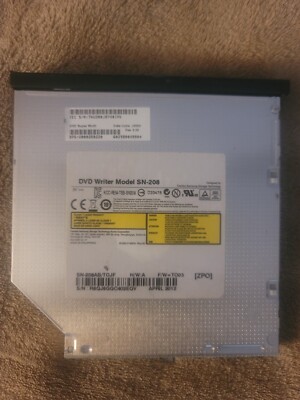 Toshiba Samsung DVD Writer Model SN-208