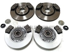 PEUGEOT 307 CC 1.6 2.0 16V FRONT REAR BRAKE DISCS PADS WHEEL BEARINGS ABS RINGS
