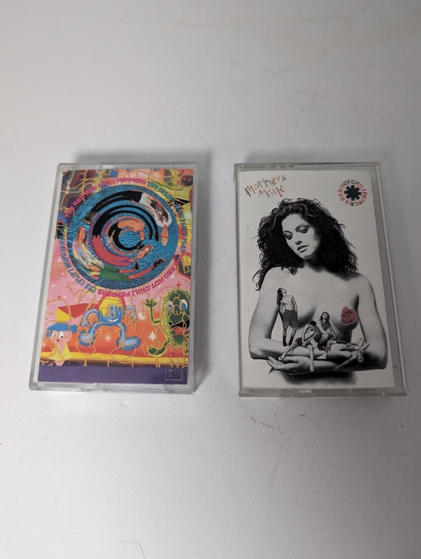 Red Hot Chili Peppers cassette lot: Uplift Mofo Party Plan & Mother's Milk
