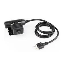 U94 PTT Cable Plug For ICOM Z Tactical Bowman Elite II Headset HD01 HD02 Radio
