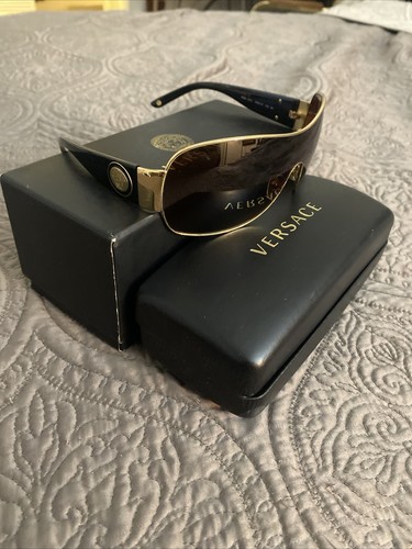 versace mens sunglasses gold