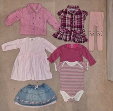 BABY GIRL  6 - 9 MONTHS SUMMER BUNDLE - 7 items