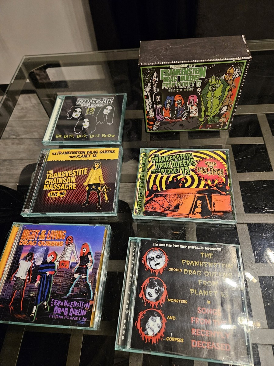 Wednesday 13 - Little Box of Horrors RARE OOP 5 CD + DVD Box