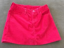 Gapkids GAP KIDS girls Bright Pink/Red Corduroy Cord Skirt 8 Regular
