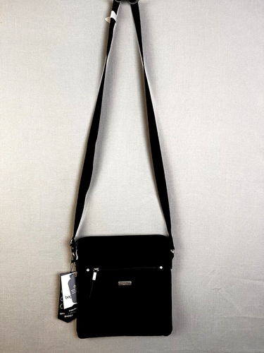 baggallini Umhängetasche schwarz RFID Schutz Organisation antibakterielle Tasche - Bild 9 von 13