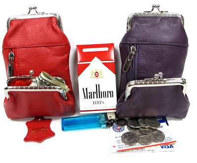 cigarette case 100s Brushed Steel (For Regular Sized, 100s, and 120s) front release button allows easy one 3234. Luxury Mesh Cigarette Case;