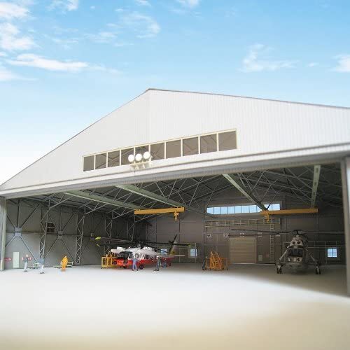 Sankei MK08-07 1/144 Aviation Scene Series Airplane Maintenance Storage Space