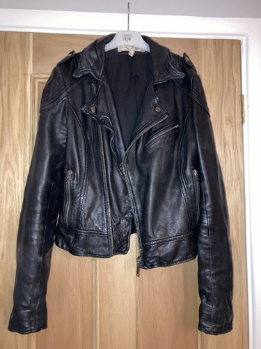 fire trap leather jacket