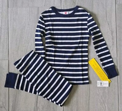 TARGET Kids 100% Cotton Striped Pajama Set Long Sleeve Shirt