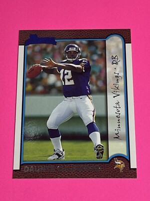1999 Bowman Daunte Culpepper RC #166 Vikings Central Florida