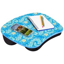 LAPGEAR MyStyle Portable Lap Desk with Cushion - Starry Blue -