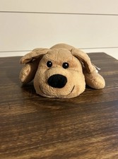 Melissa And Doug Brown Puppy Dog Laying Stuffed Animal Plush 10  Toy