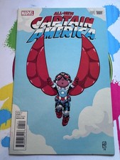 Marvel Comics All-New Captain America Issue 1 Scottie Young Cover