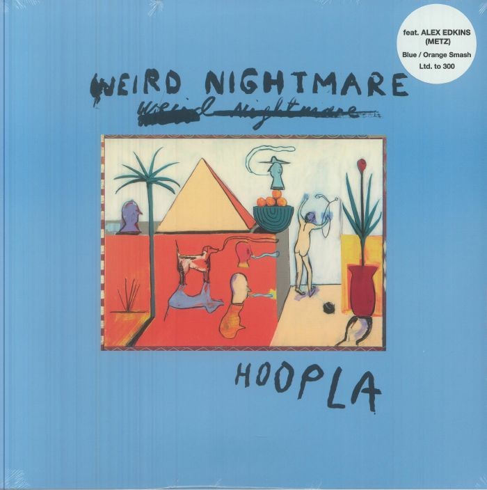 WEIRD NIGHTMARE - Hoopla - blue & orange smash vinyl LP limited to 300 copies