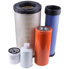 Filter Kit for GEHL 5635SXT Series II Skid Steer w/ Deutz 1011F Engine