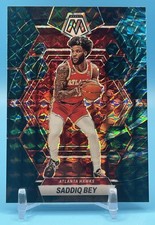 SADDIQ BEY #25 2022-23 PANINI MOSAIC HAWKS GENESIS CASE HIT SSP