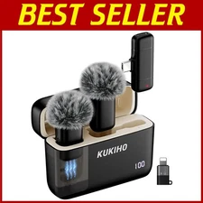 Omnidirectional Lapel Mic with Noise Cancellation