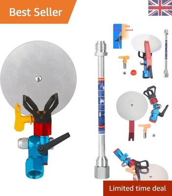 Airless Spritzpistole Kantenschneider mit 10 Zoll Verlängerungsstange & 517 Spitze für Präzisionsp...