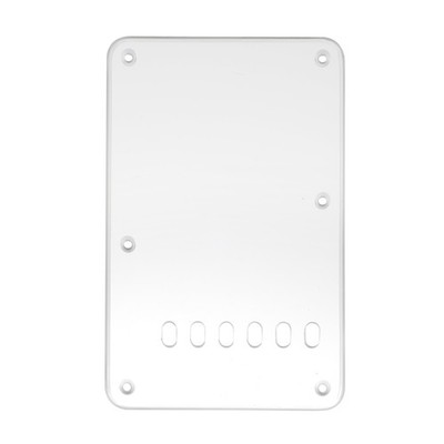 Musiclily Silver Mirror Vintage Tremolo Backplate For Fender Strat Modern Guitar