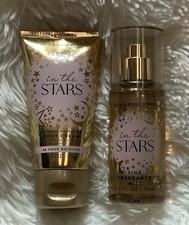 Bath  Body Works IN THE STARS Travel Fragrance Mist  Cream SET OF 2