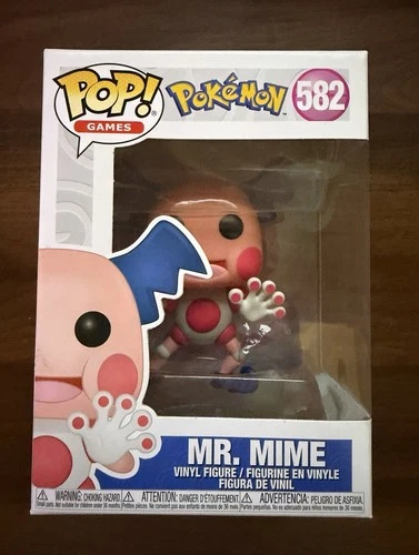 Funko Pop! Games Pokémon Mr. Mime #582 Vinyl Figure Collectible