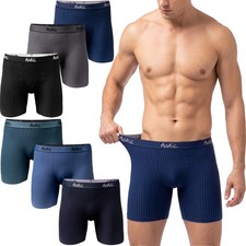 4er/8er Pack Pesail Herren Boxershorts langes Bein Baumwolle Gr. M-6XL