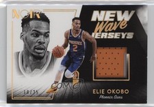 2018-19 Panini Noir New Wave Jerseys Prime 18/25 Elie Okobo #NW-EOK 4at