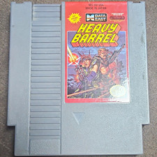 Data East Heavy Barrel (Nintendo NES) Video Game Cartridge NTSC-U/C